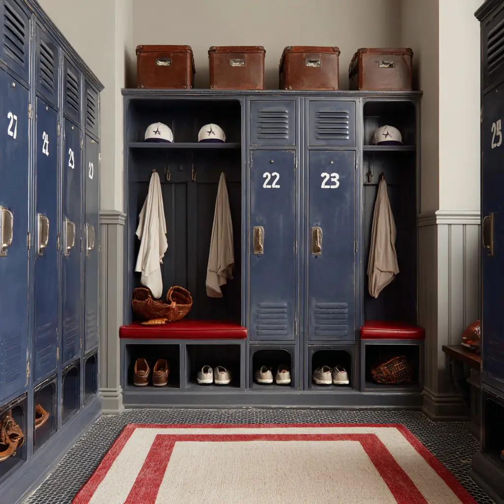 Locker-Inspired Storage