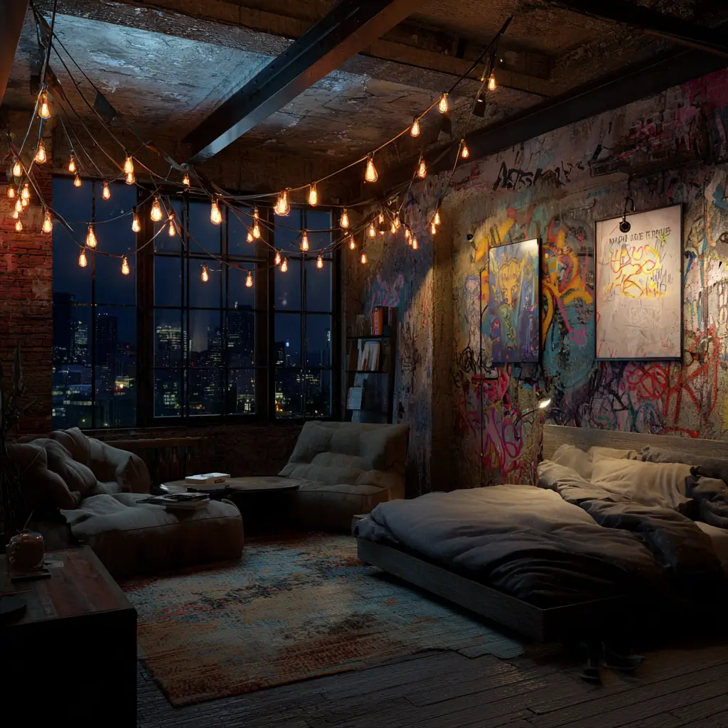 Low Lighting and String Lights