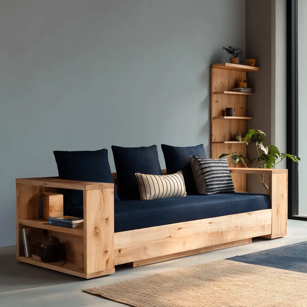 Minimal Box Frame Sofa