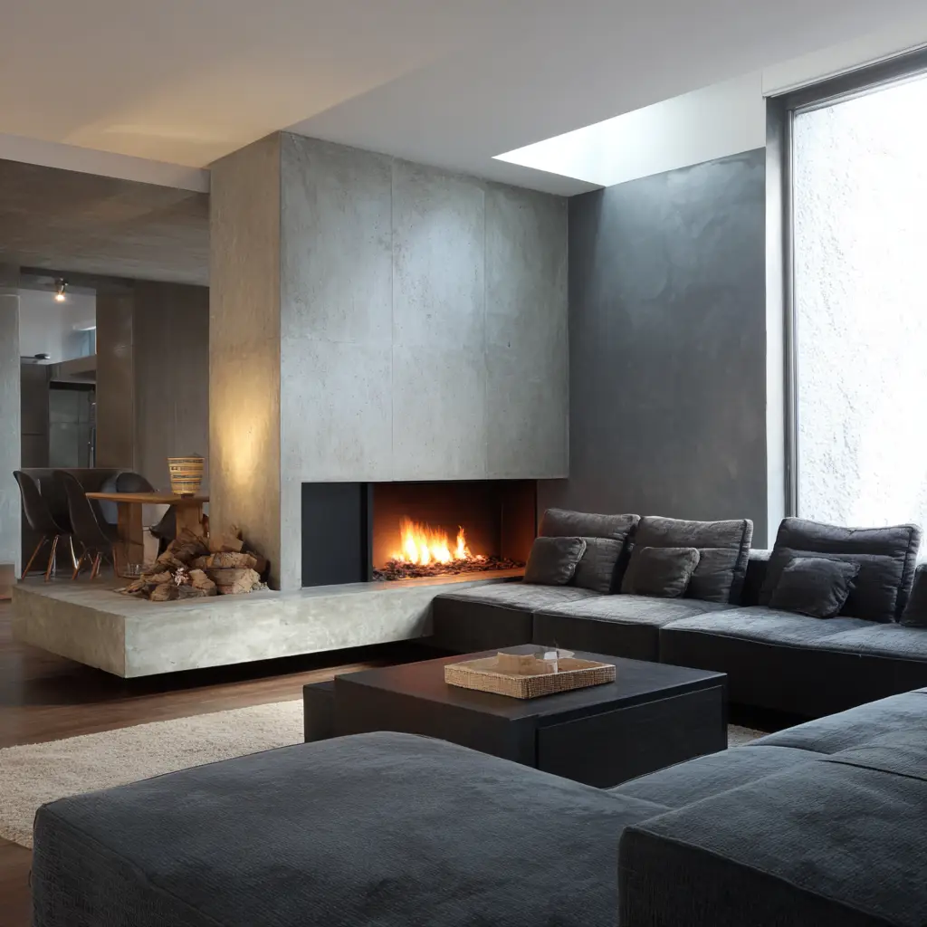 Minimal Concrete Surround