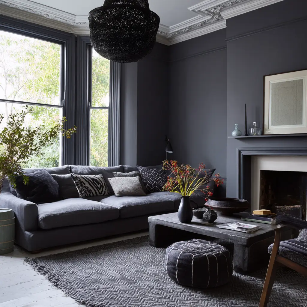 Minimalist Grey with Black Accents