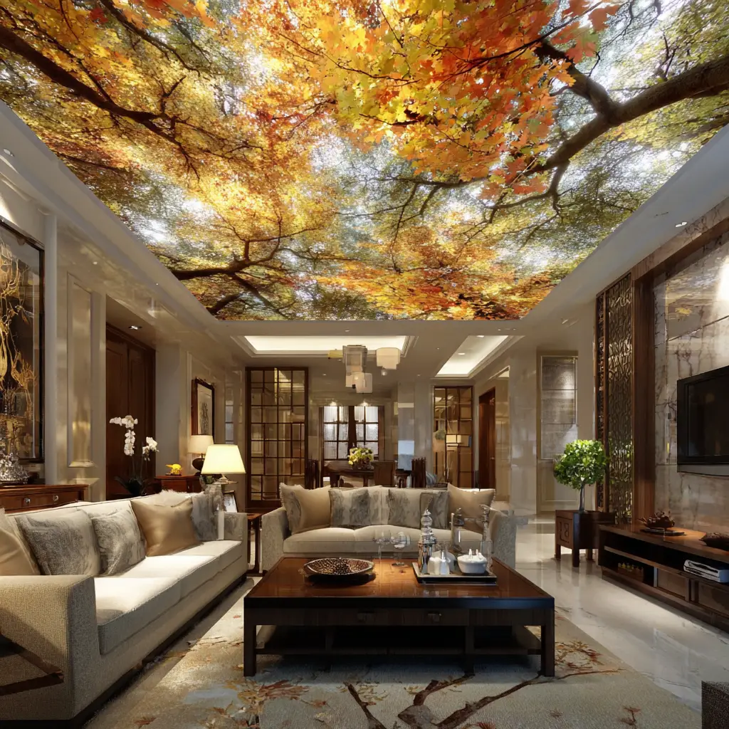 Mirror Panel Fall Ceiling