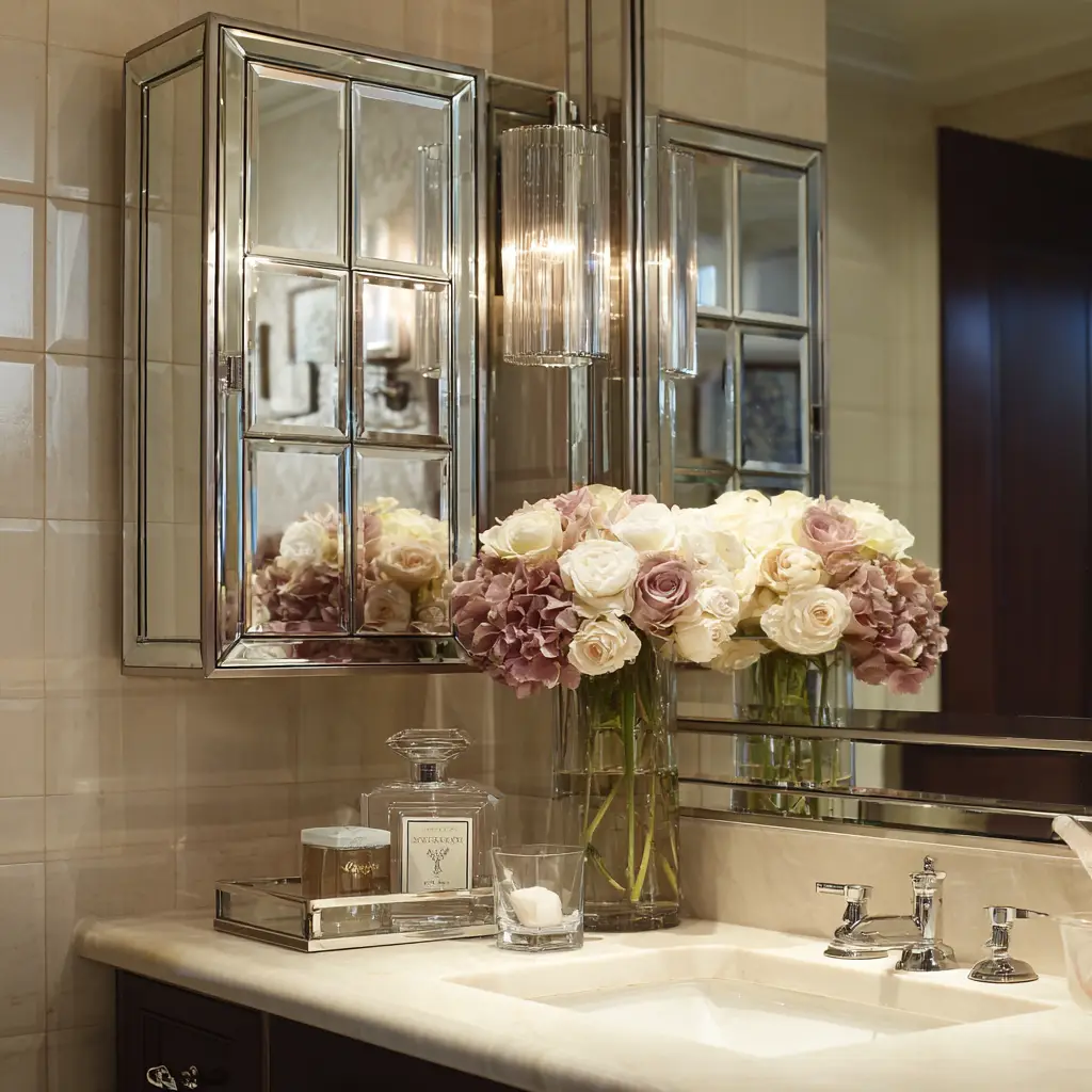 Mirrored Cabinet