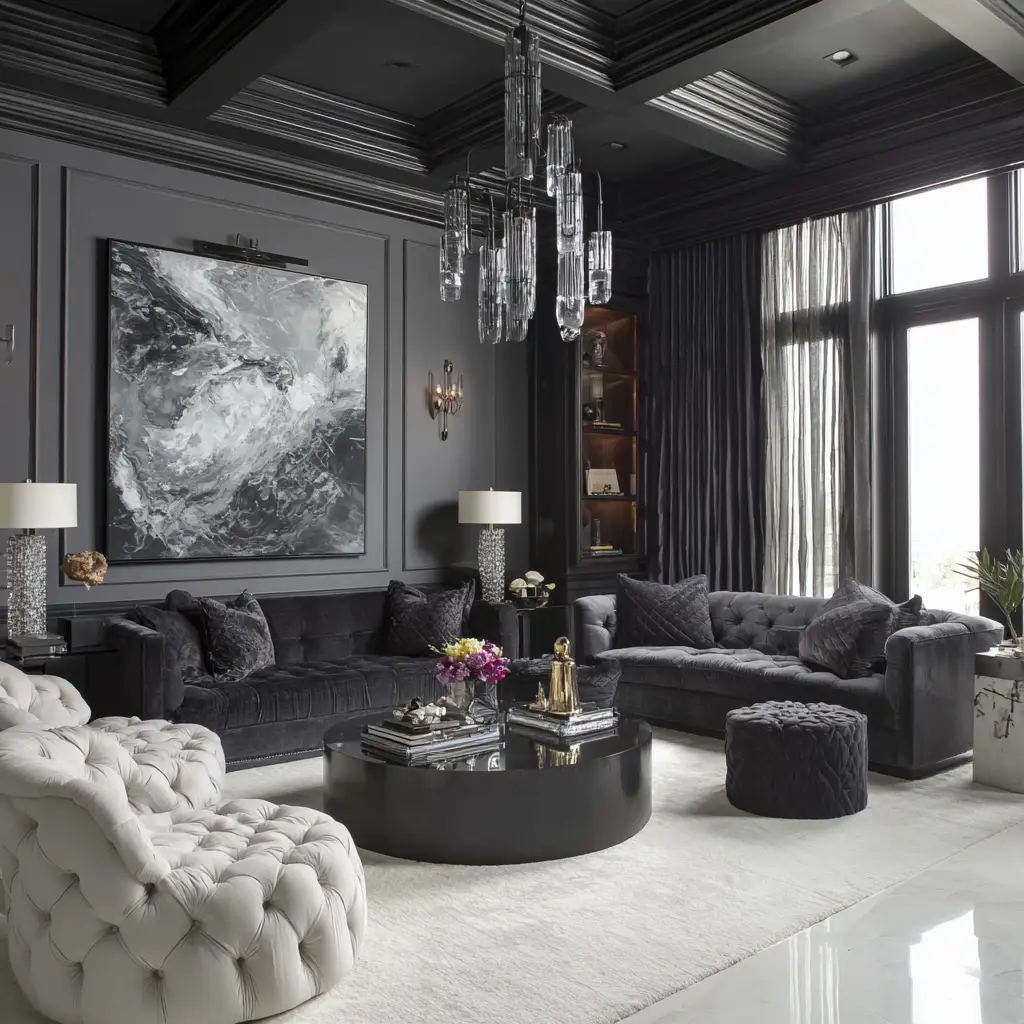 Mix High Gloss and Matte Finishes