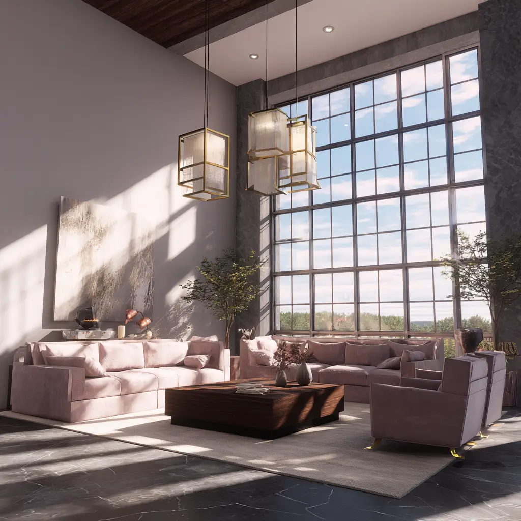 Modern Luxe Living Room
