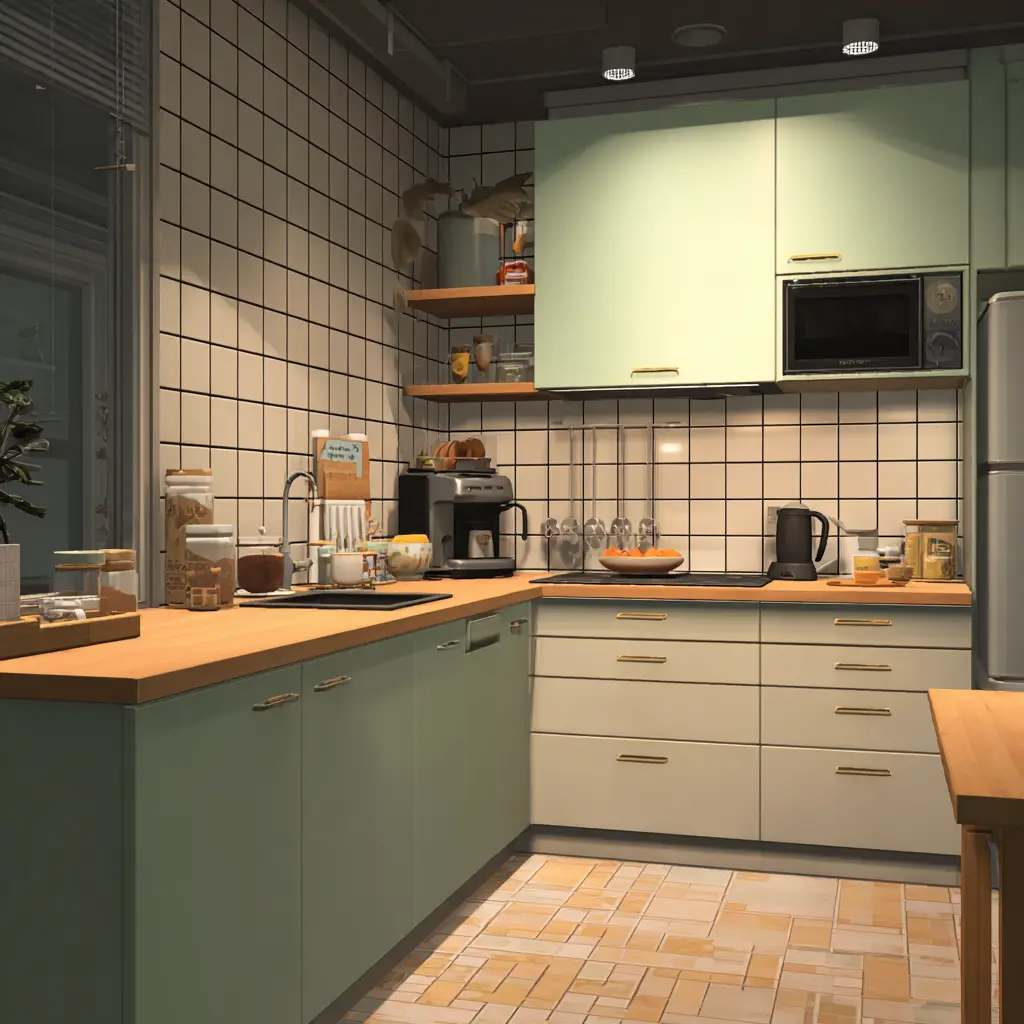 Modern Minimalist Kitchen