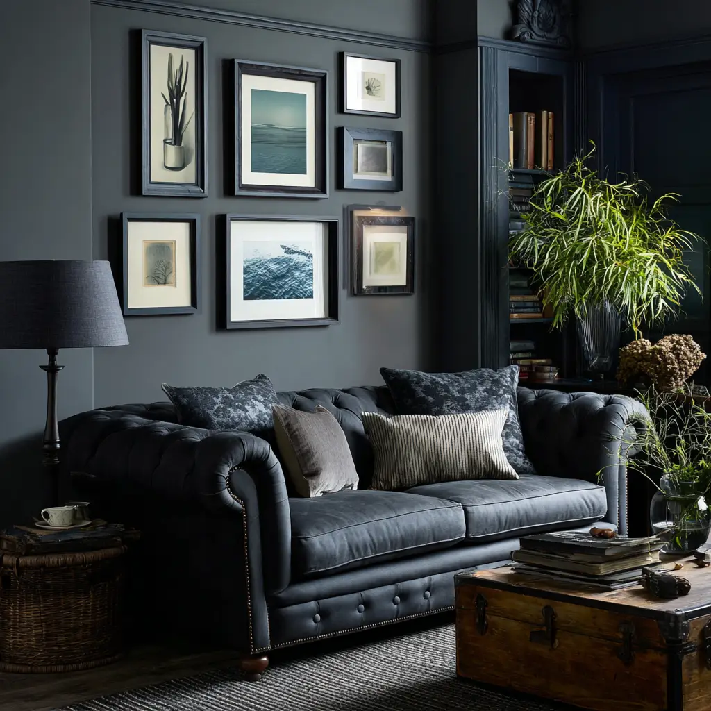 Moody Gallery Wall
