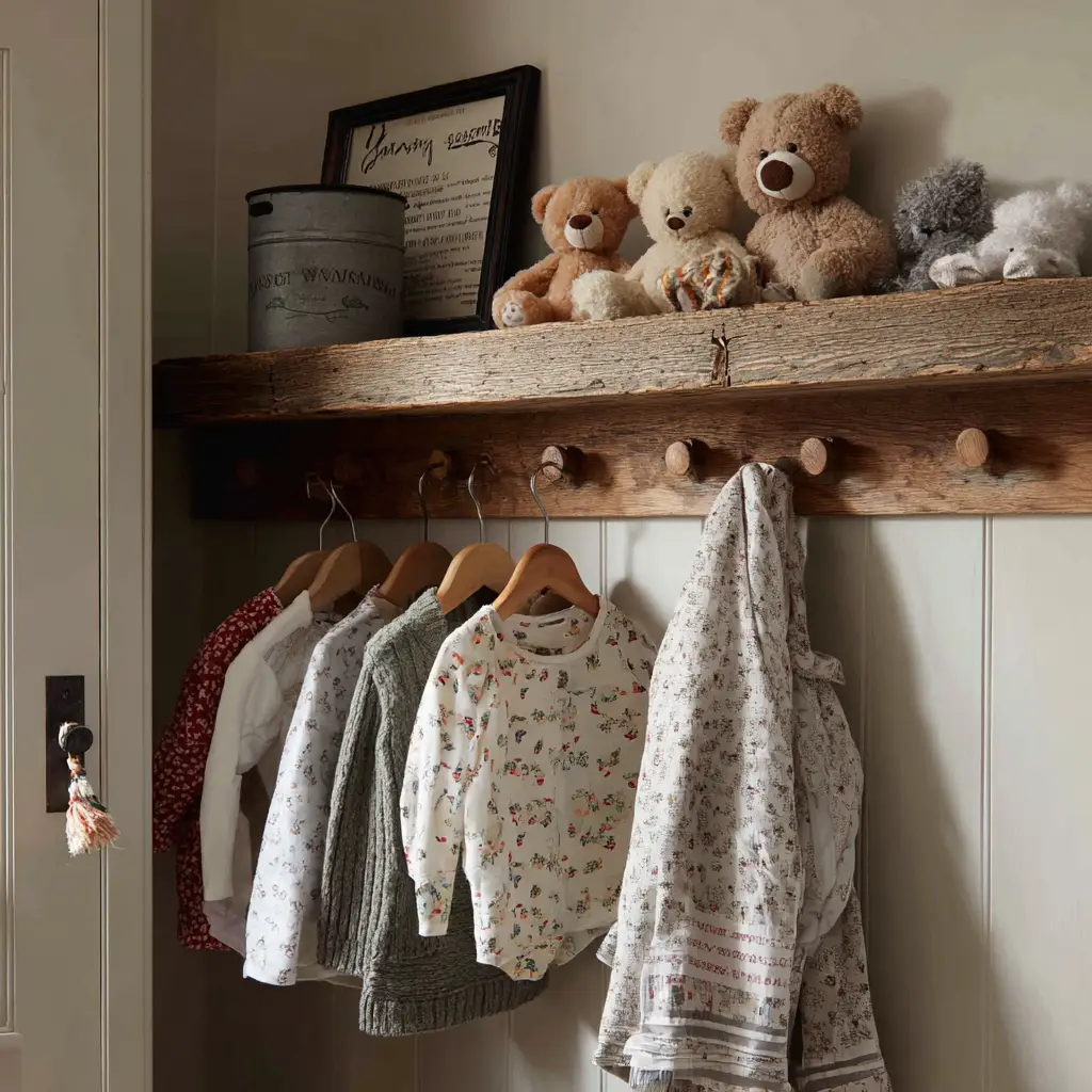 Mount a Peg Rail or Wall Hooks