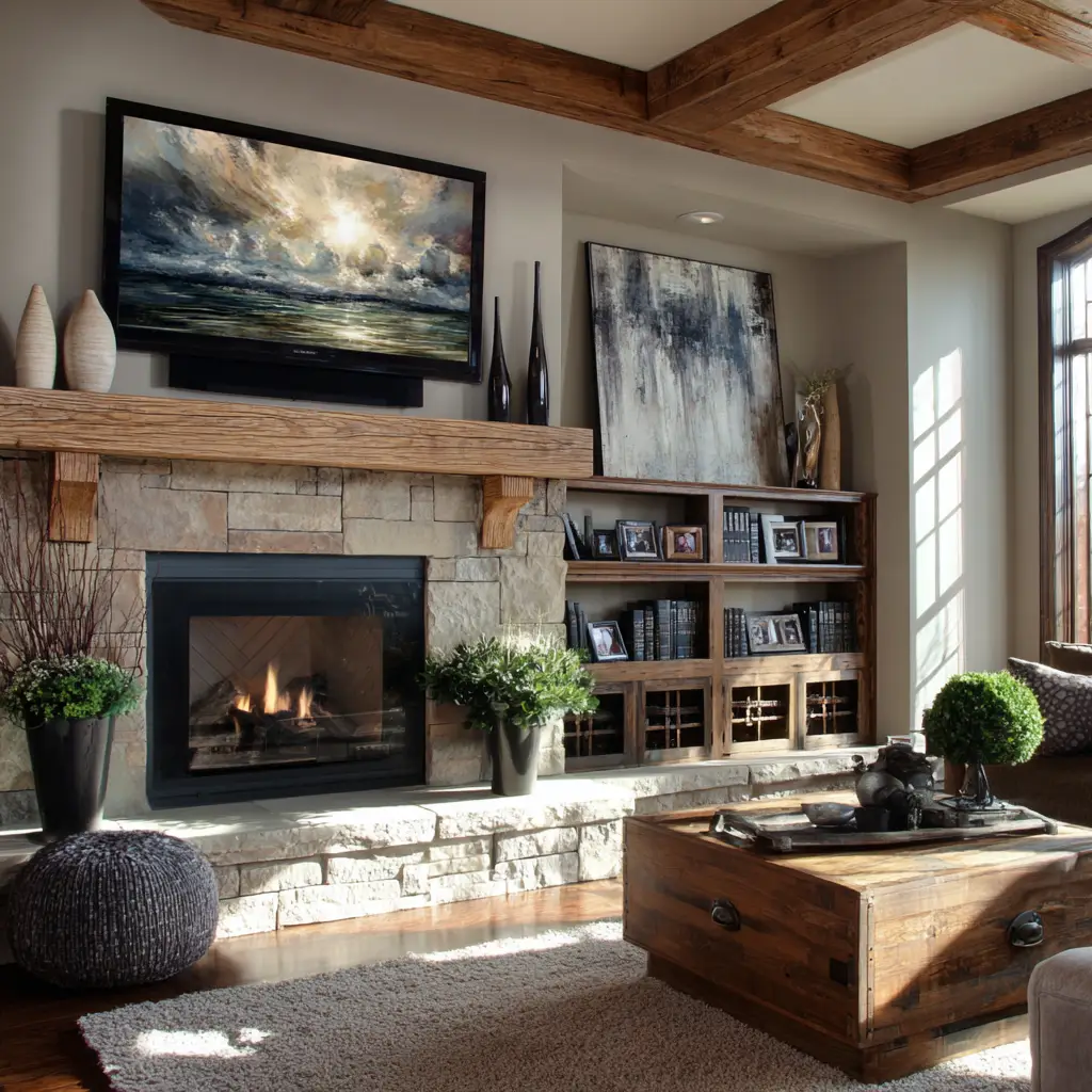 Mount the TV Above a Fireplace