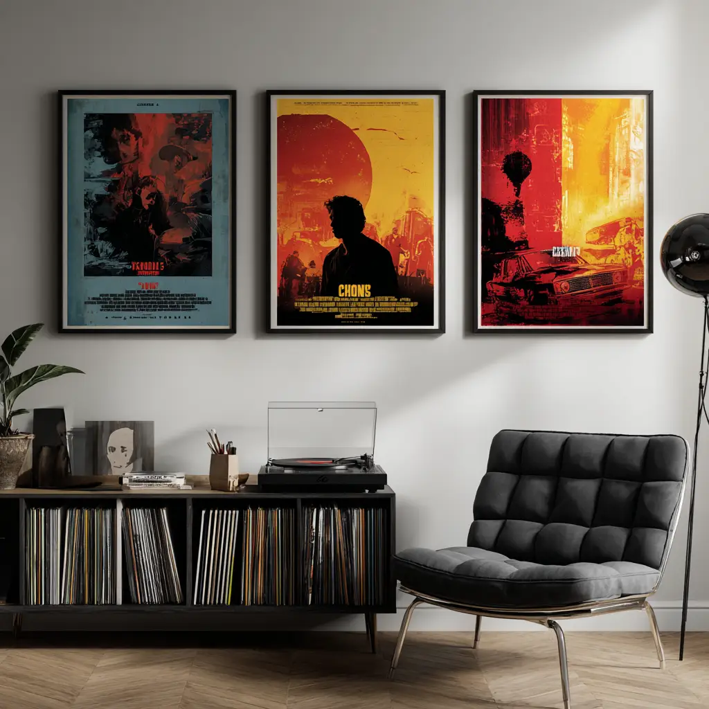 Movie or Music Posters (With a Twist)
