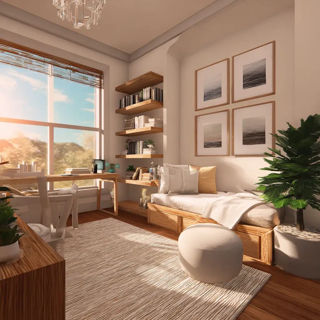 Multipurpose Bedroom + Study