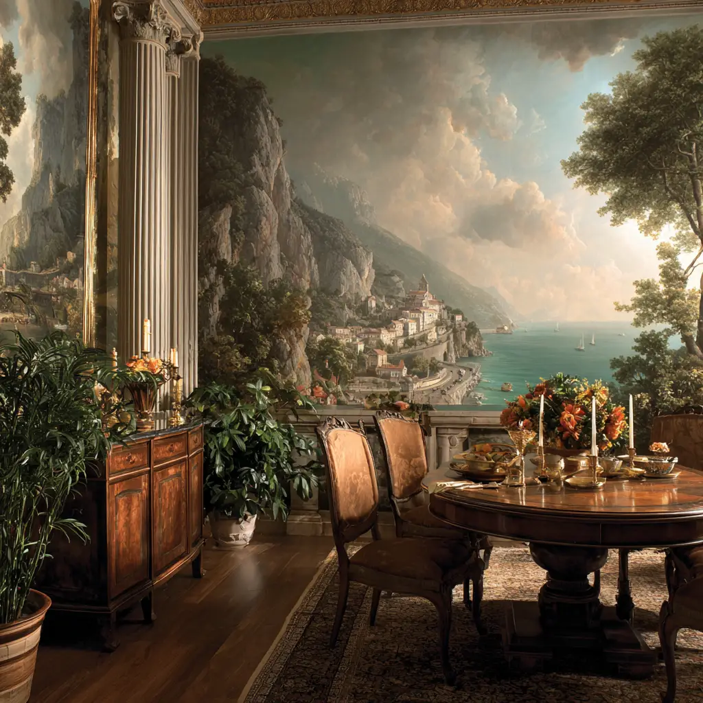 Mural-Style Scenic Wallpapers