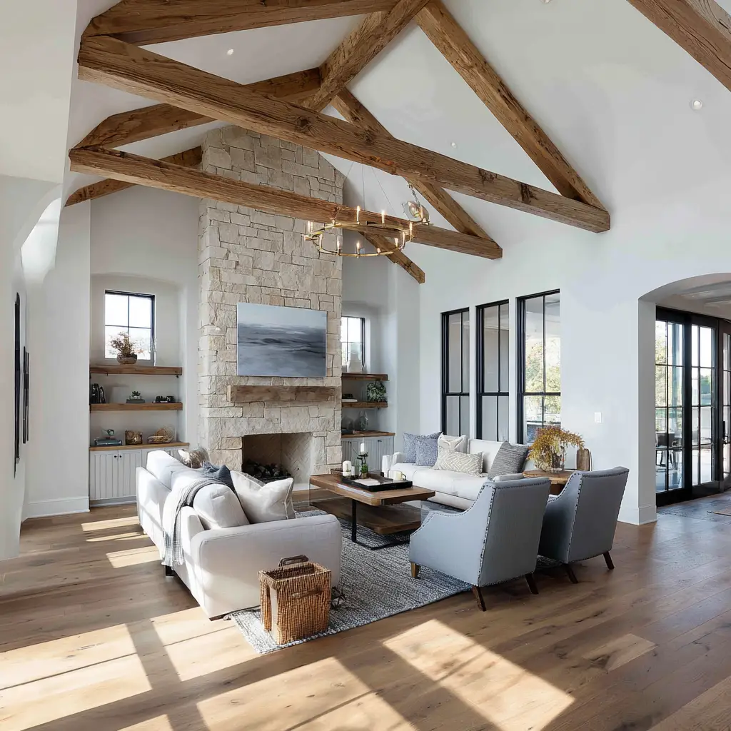 Natural Wood Beams