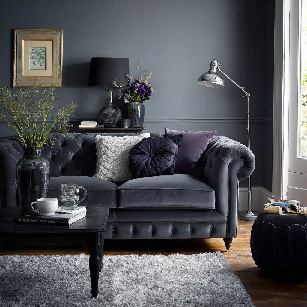 Navy and Grey Harmony