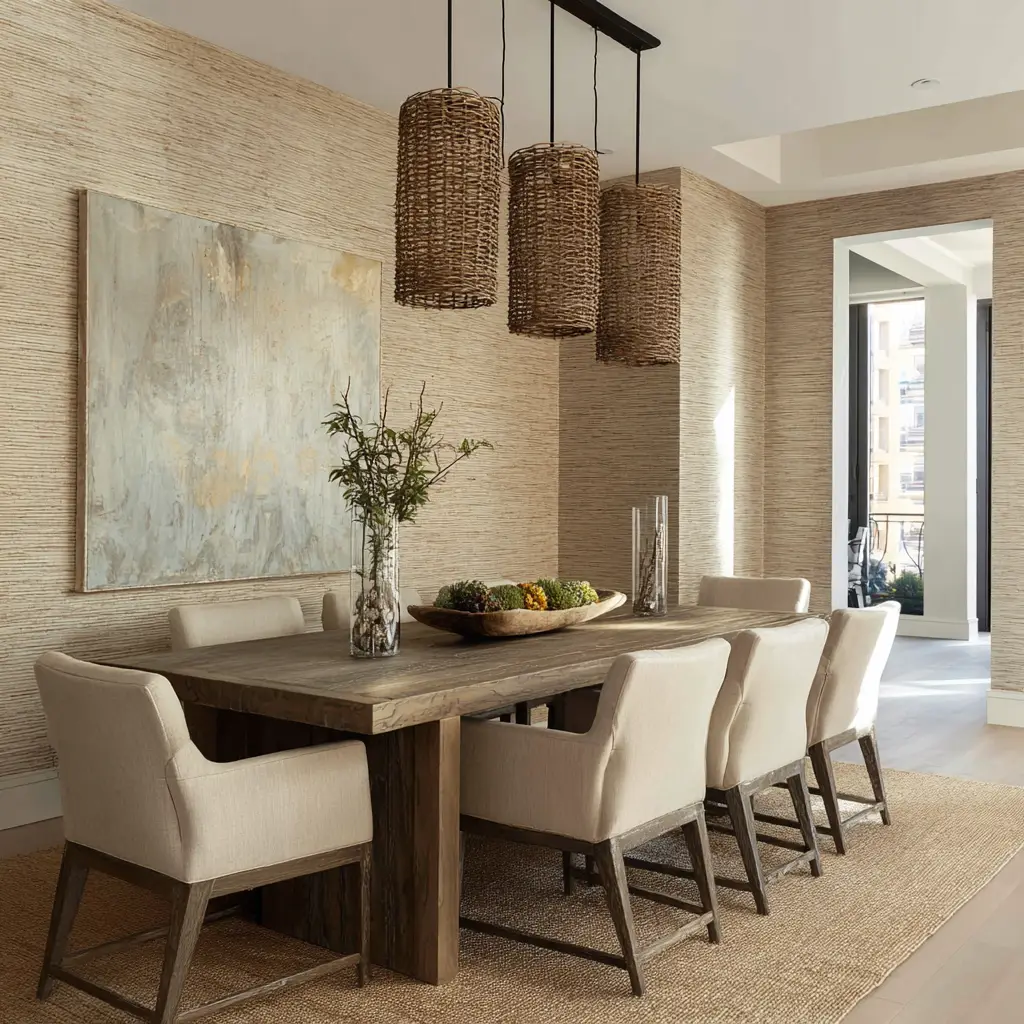Neutral Textured Wallpaper