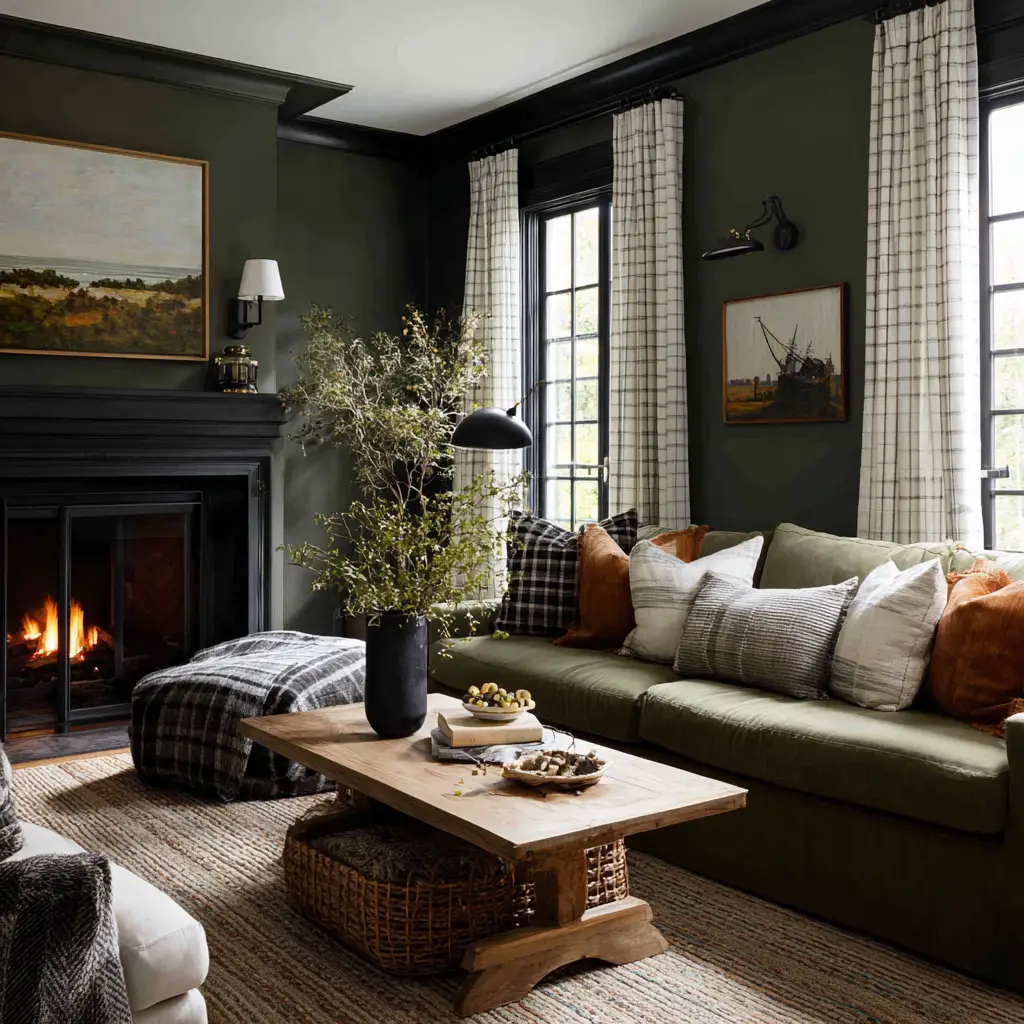 Olive Green Accents