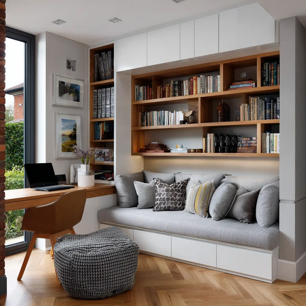 Opt for a Slim or Floating Desk