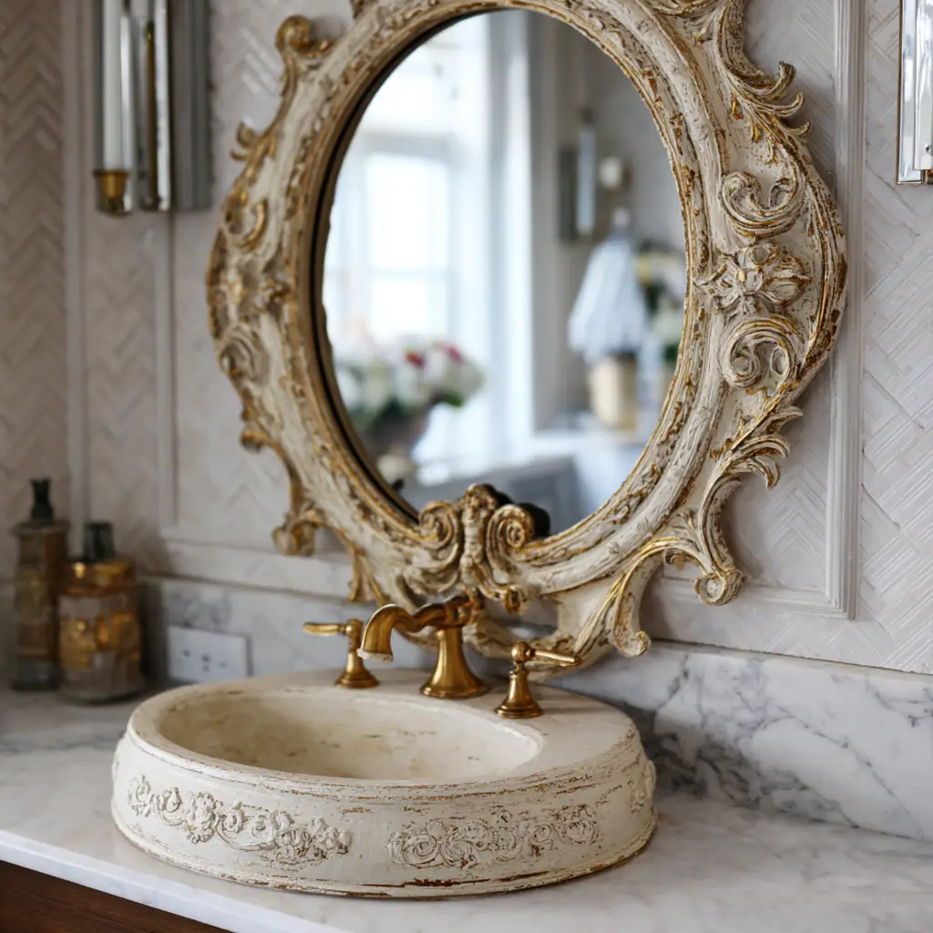 Ornate Vintage Mirror