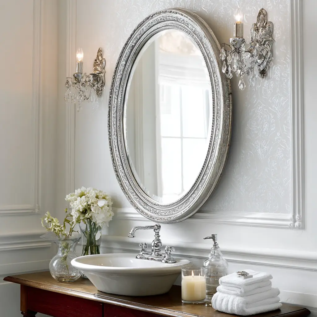 Oval Mirror