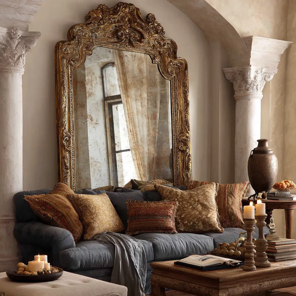 Oversized Mirrors with Character