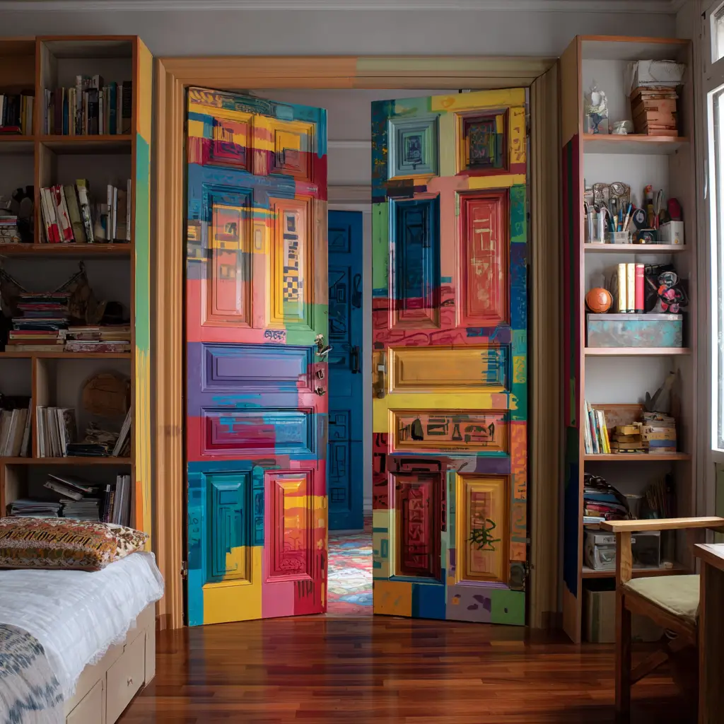 Painted Door or Closet Panels