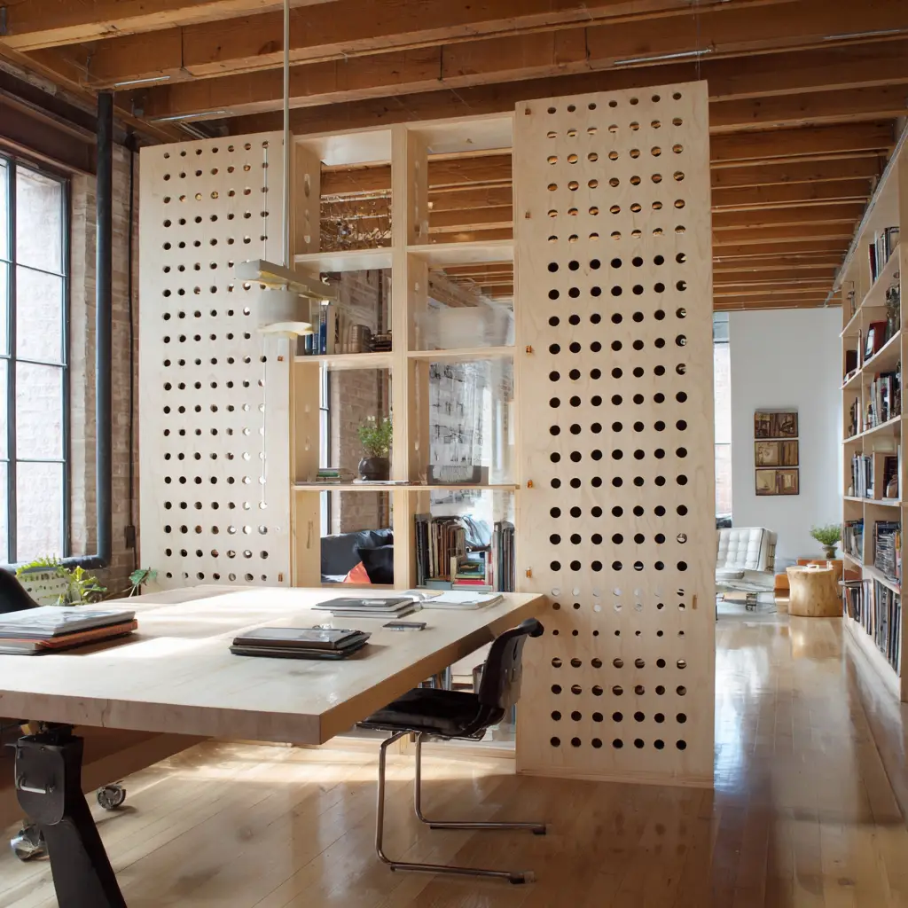 Pegboard Partitions