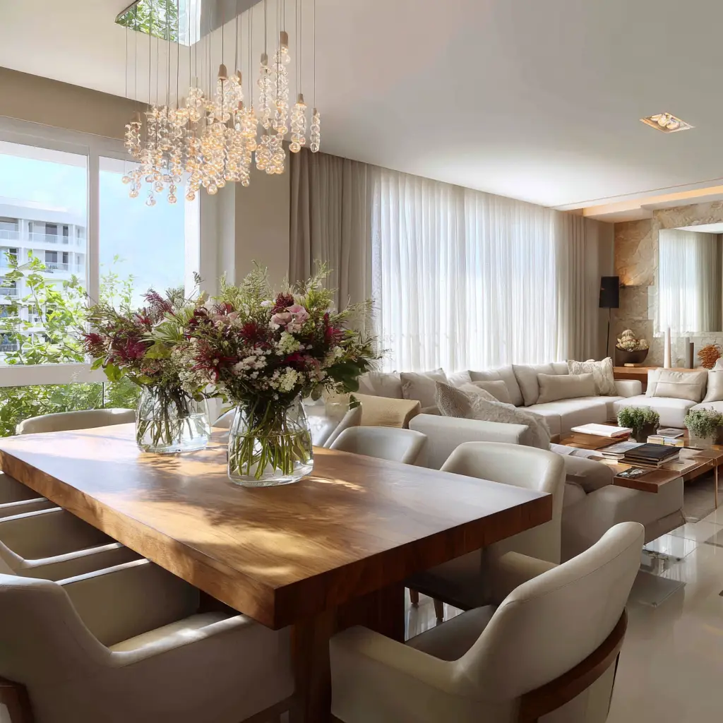Place the Dining Table Near Natural Light