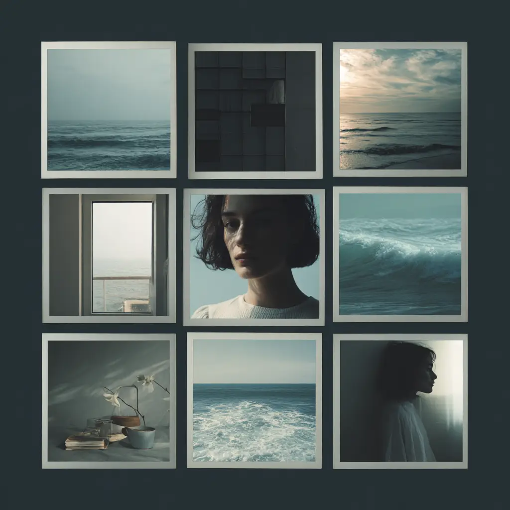Polaroid-Style Poster Grids