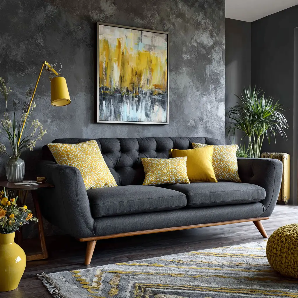 Pop of Mustard Yellow