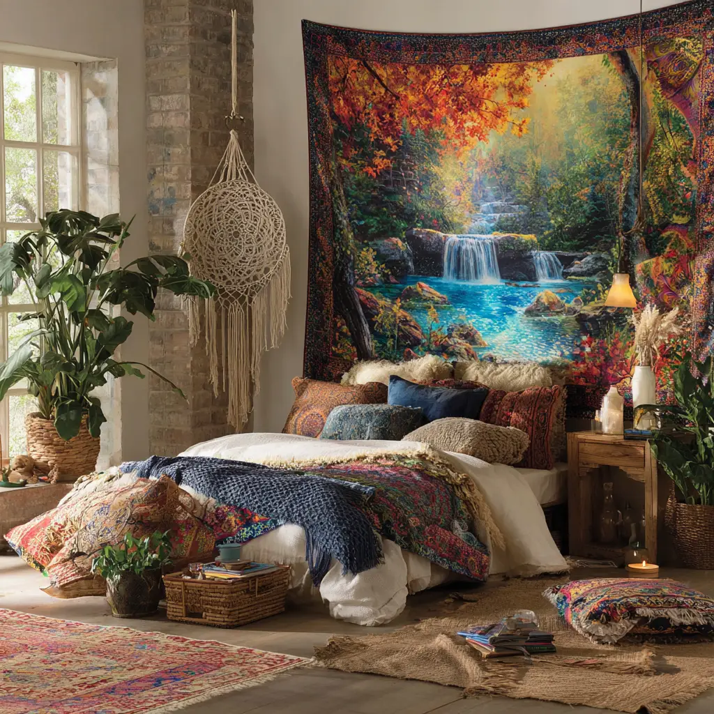 Put Up a Tapestry or Fabric Poster