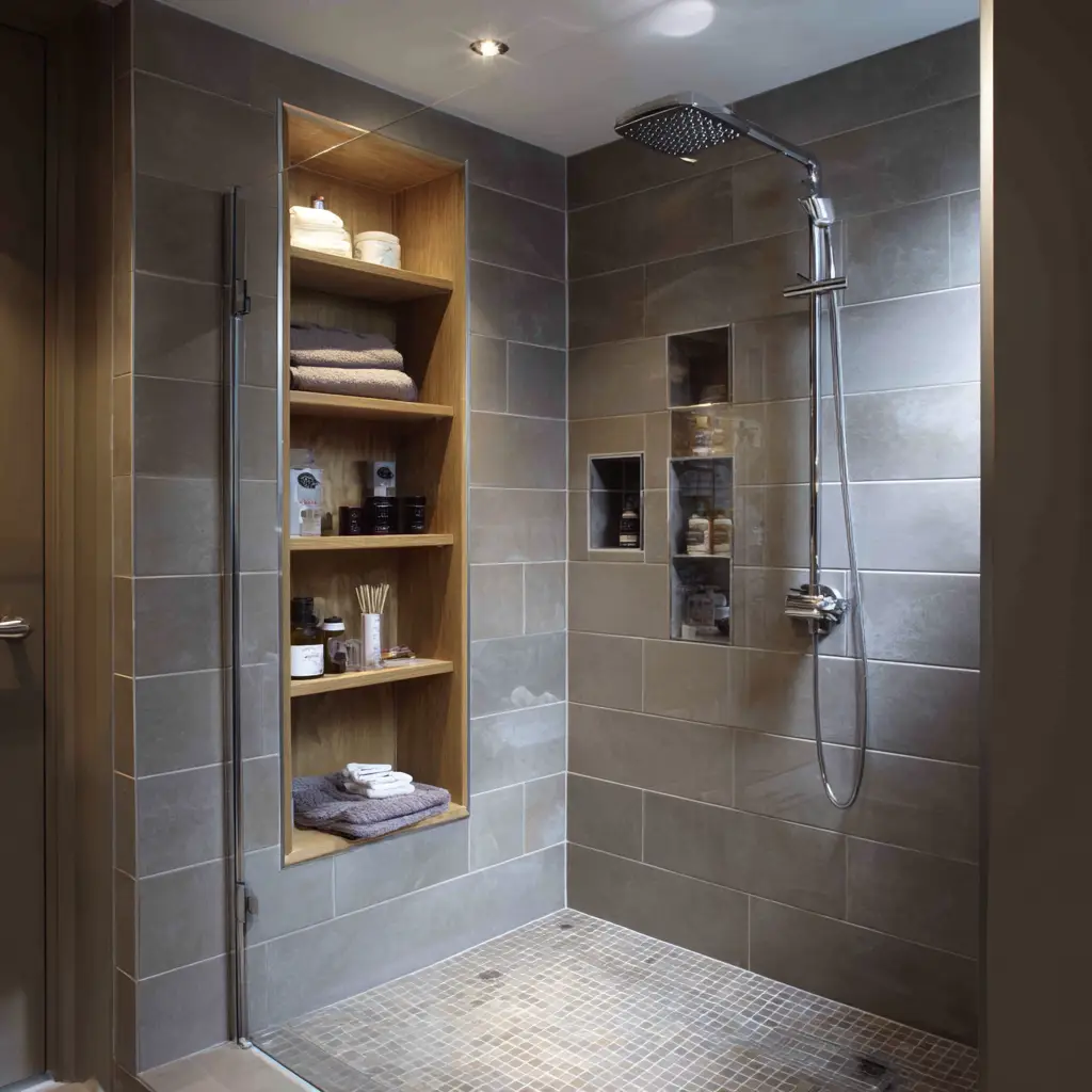 Recessed Shower Shelving