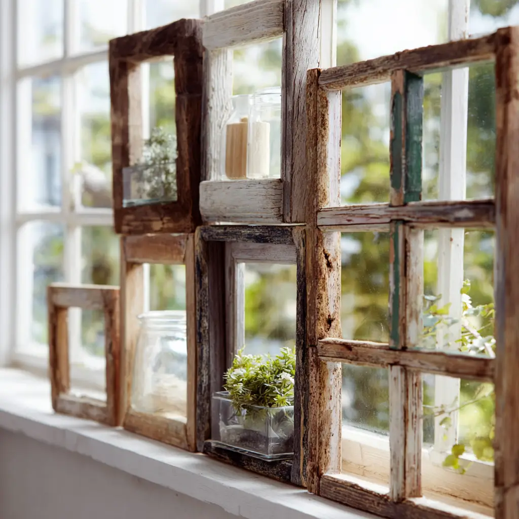 Repurpose Old Window Frames