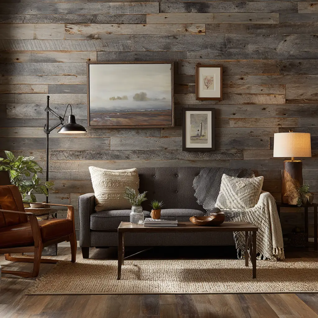 Rustic Shiplap Panels