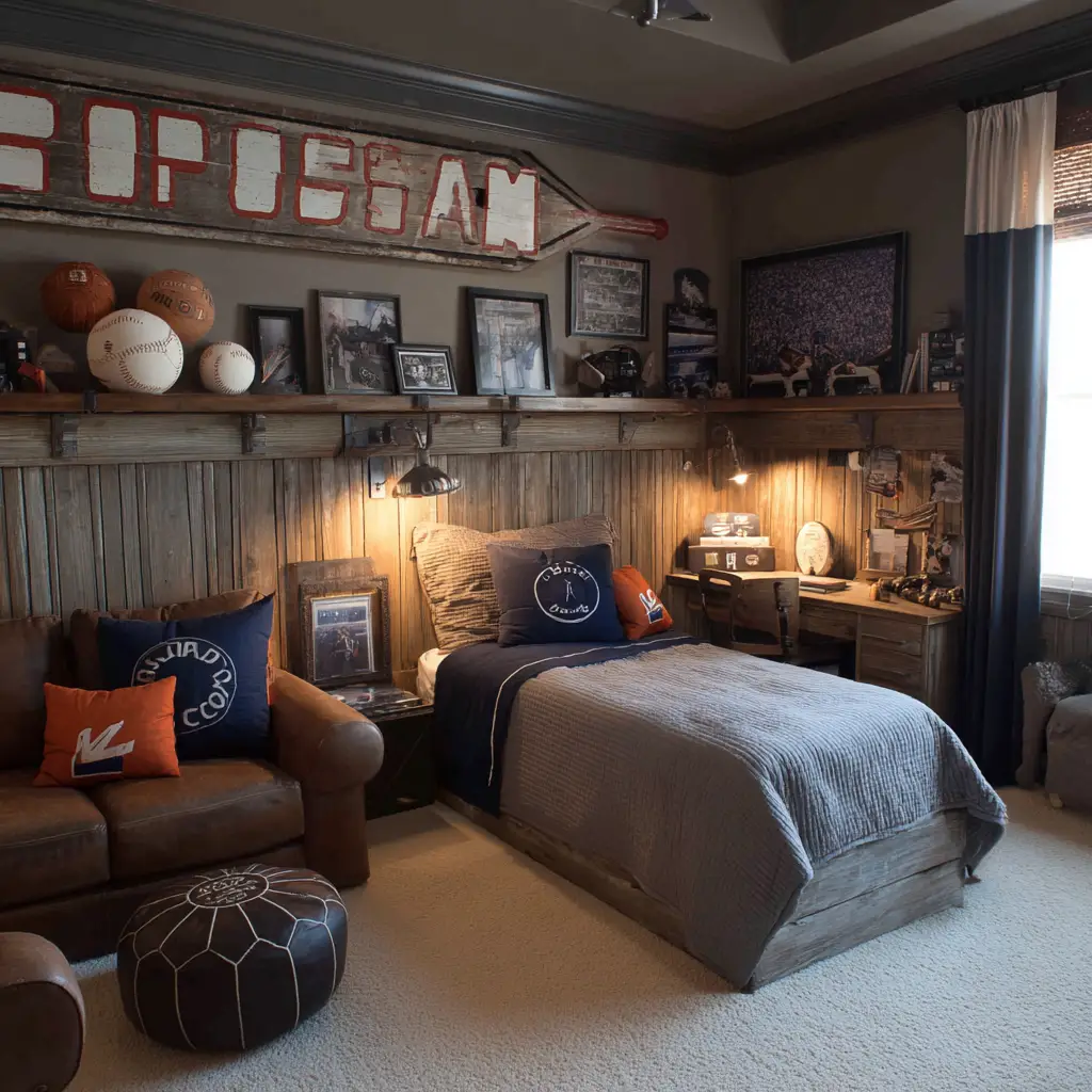 Scoreboard Headboard