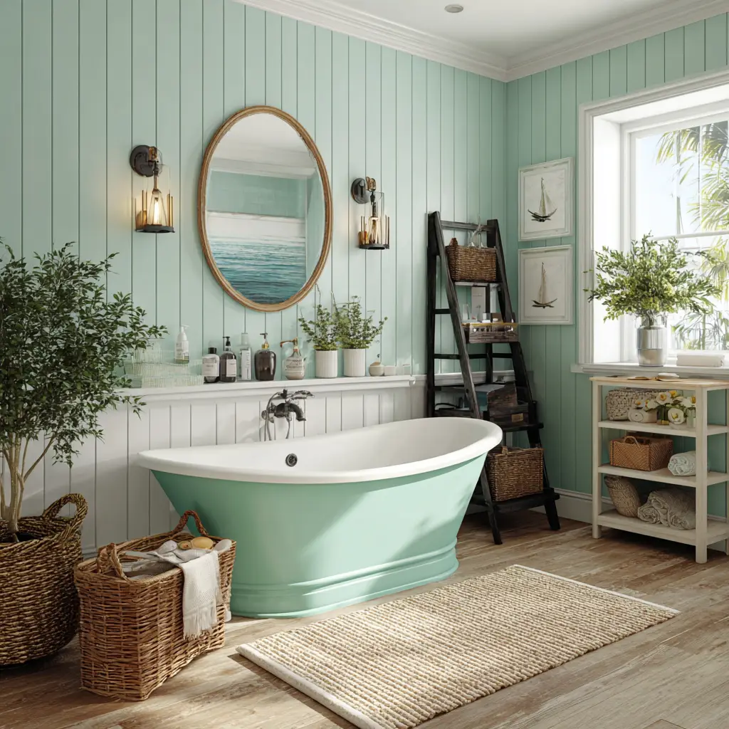 Seafoam Green for a Beachy Vibe