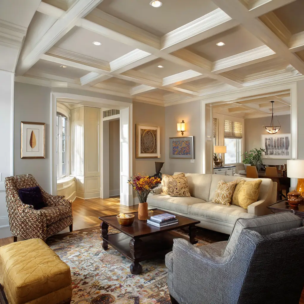 Simple Single-Layer Ceiling