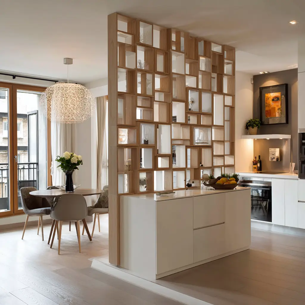 Small Apartment Kitchen Divider