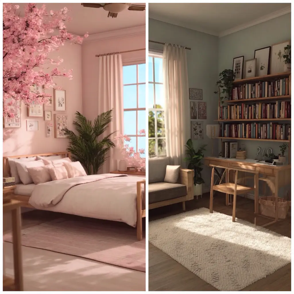 Soft Aesthetic Bedroom