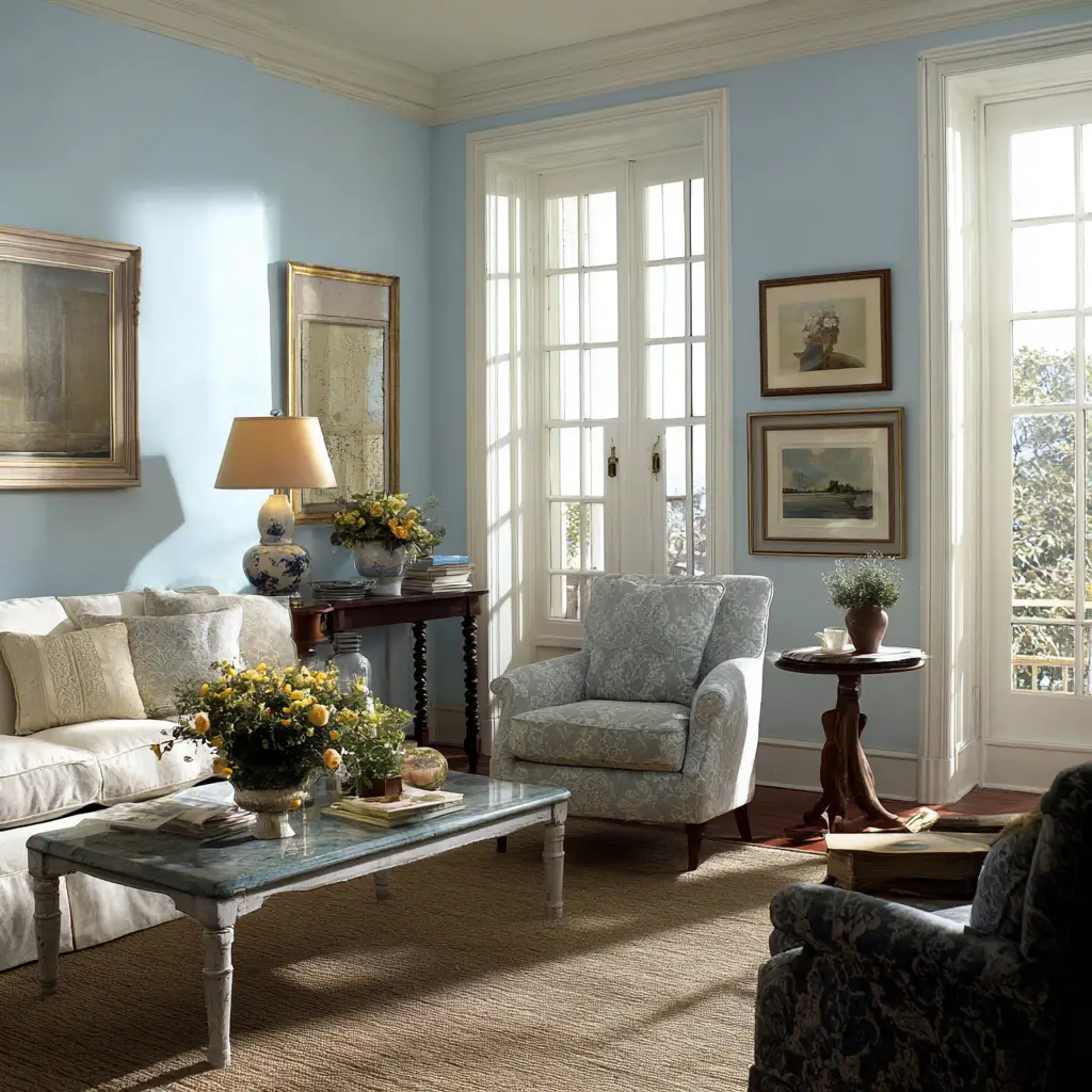 Soft Blue
