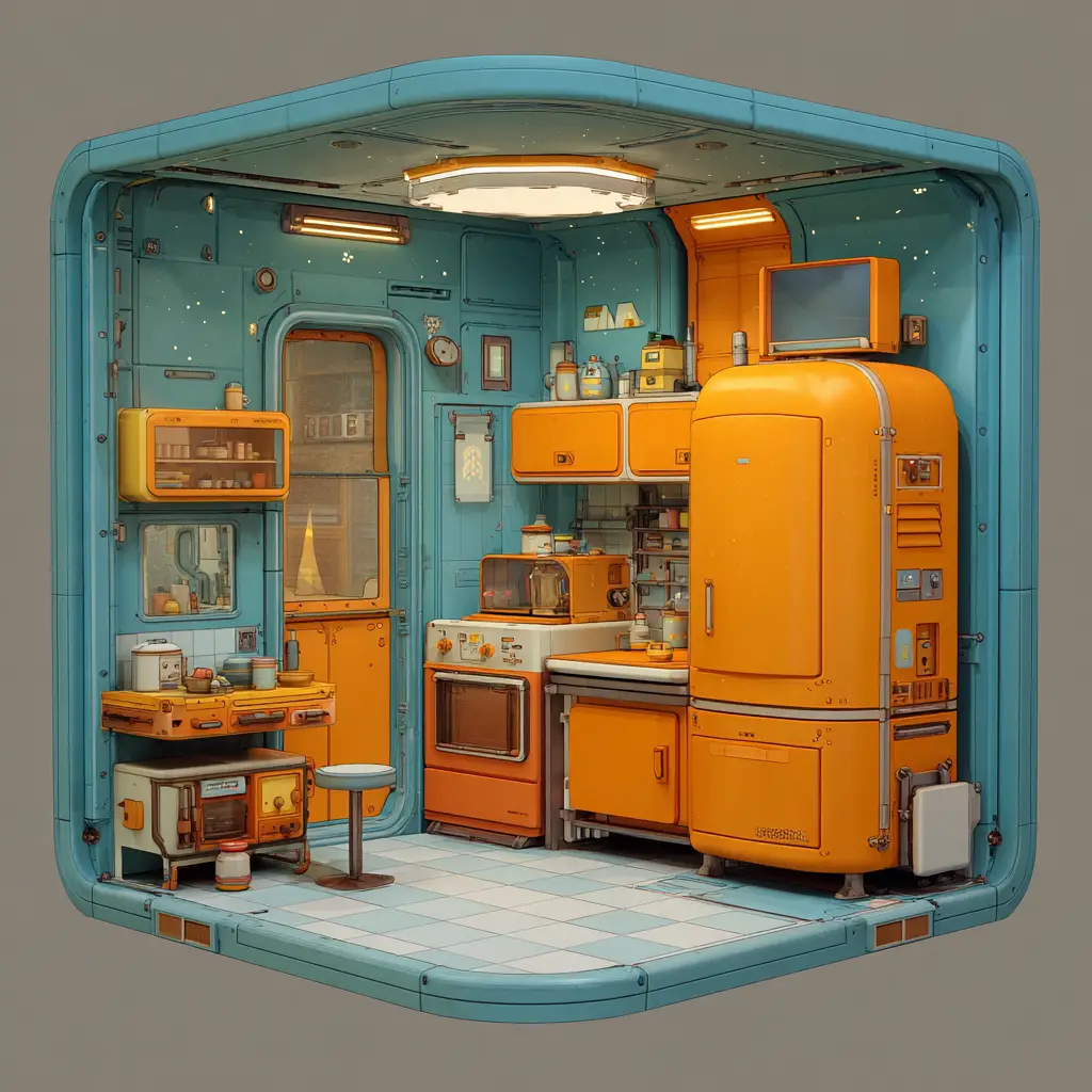 Space Station Kitchen