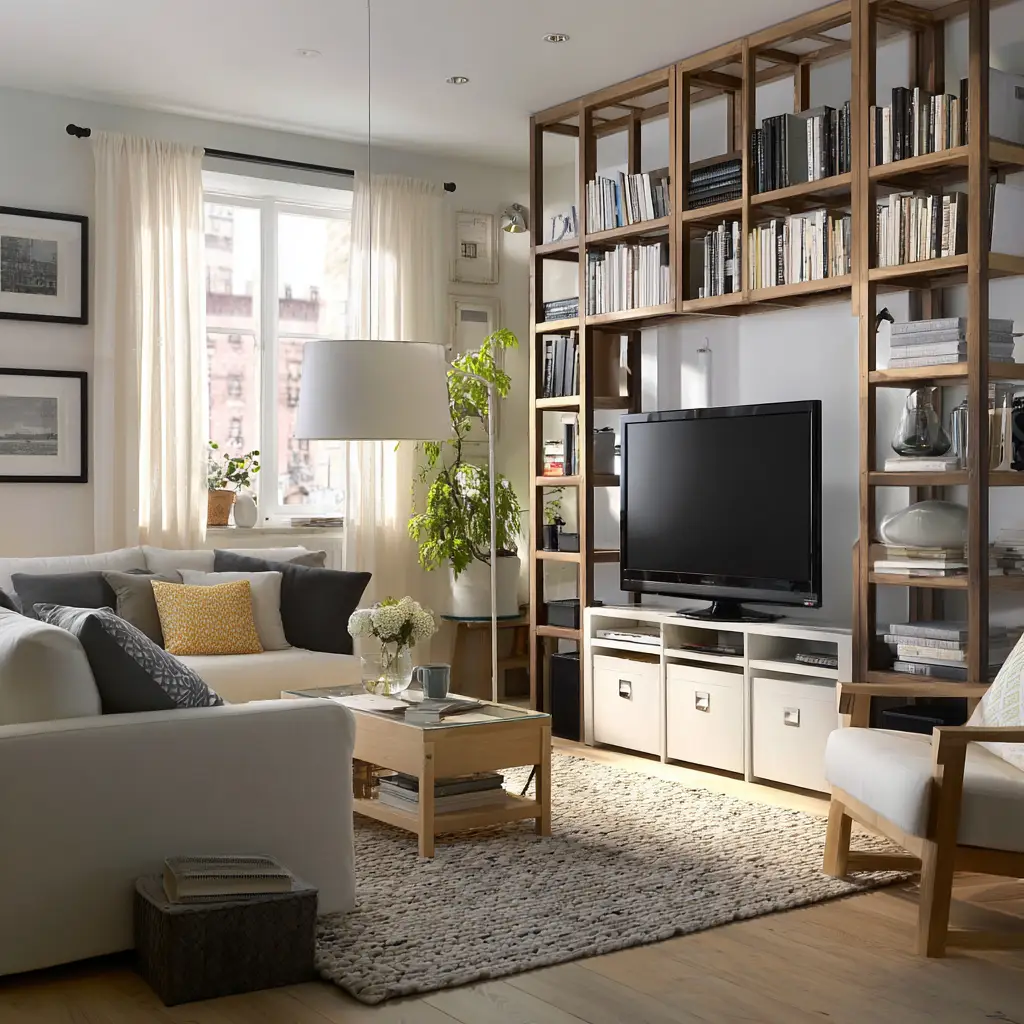TV Unit and Divider in One