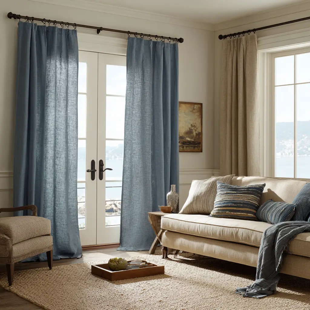 Tab-Top Curtains for Casual Charm