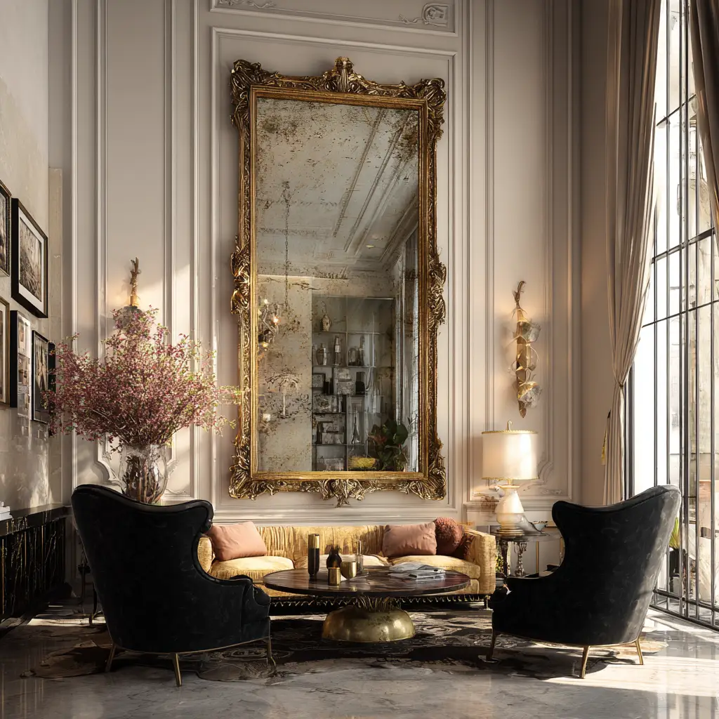 Tall Framed Mirrors