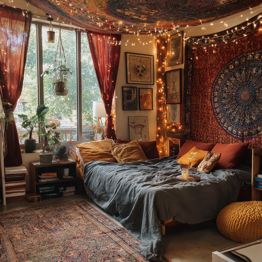 Tapestries and Curtains That Don’t Match