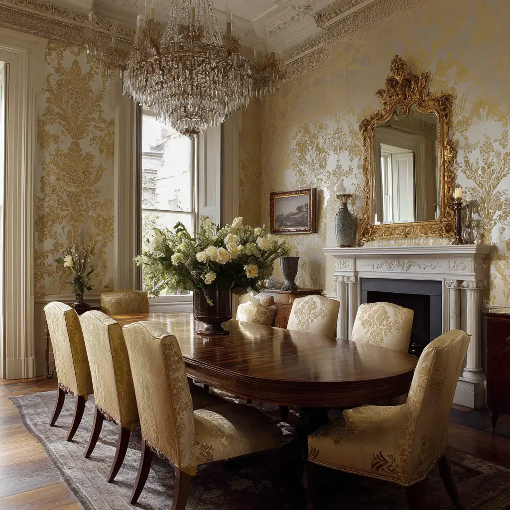 Textured Grasscloth for a Natural Feel