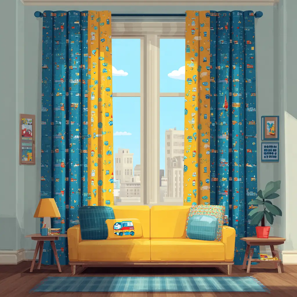 Toca-Style Curtains