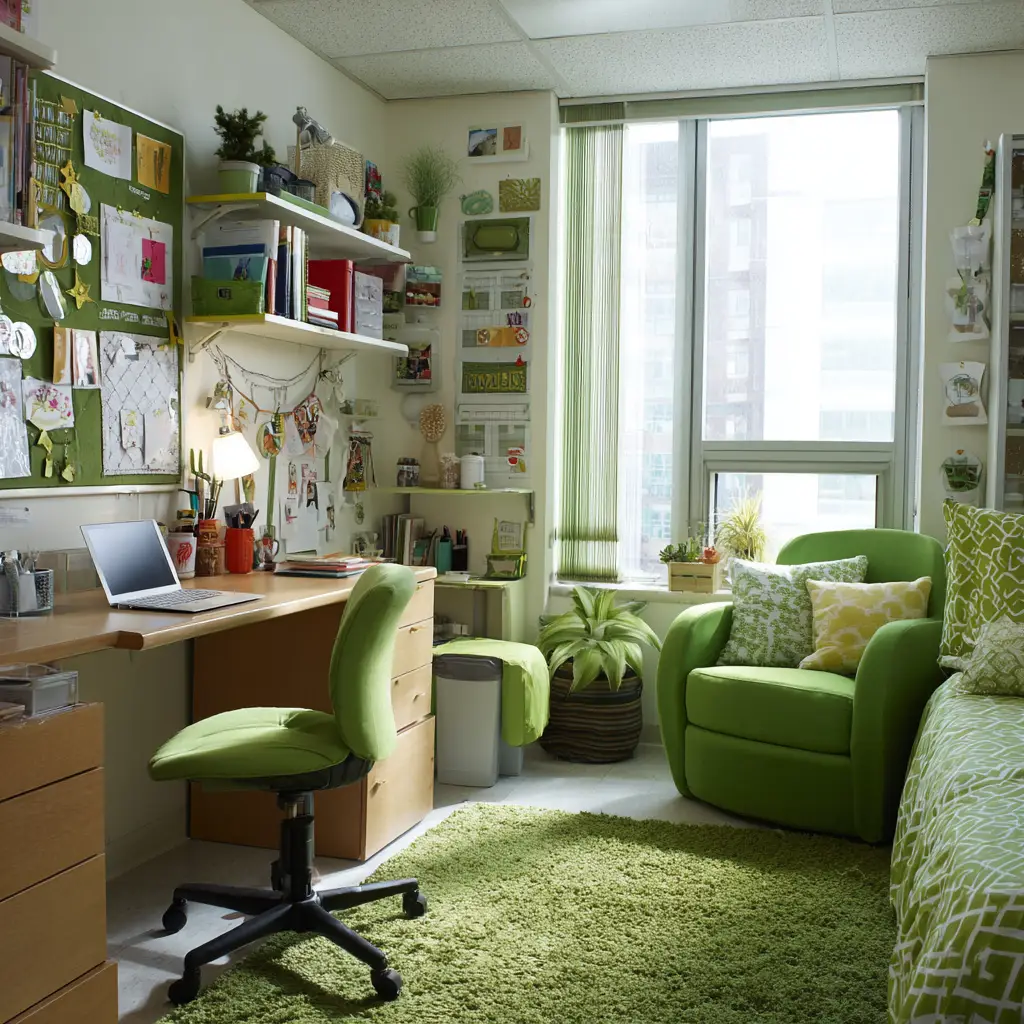 Try a Green Desk Chair
