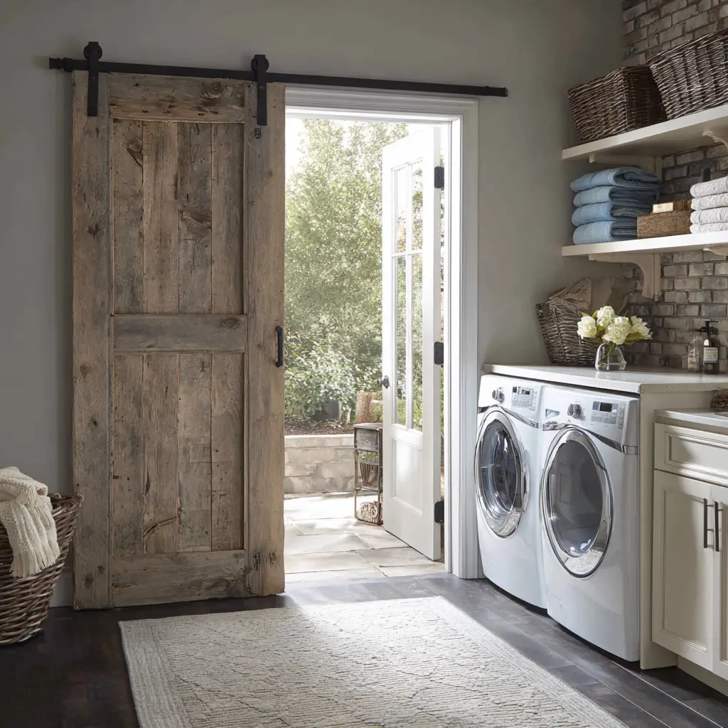 Try a Sliding Barn Door
