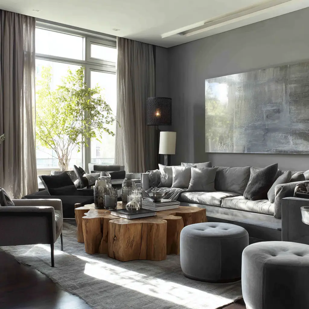 Try a Two-Tone Grey Palette