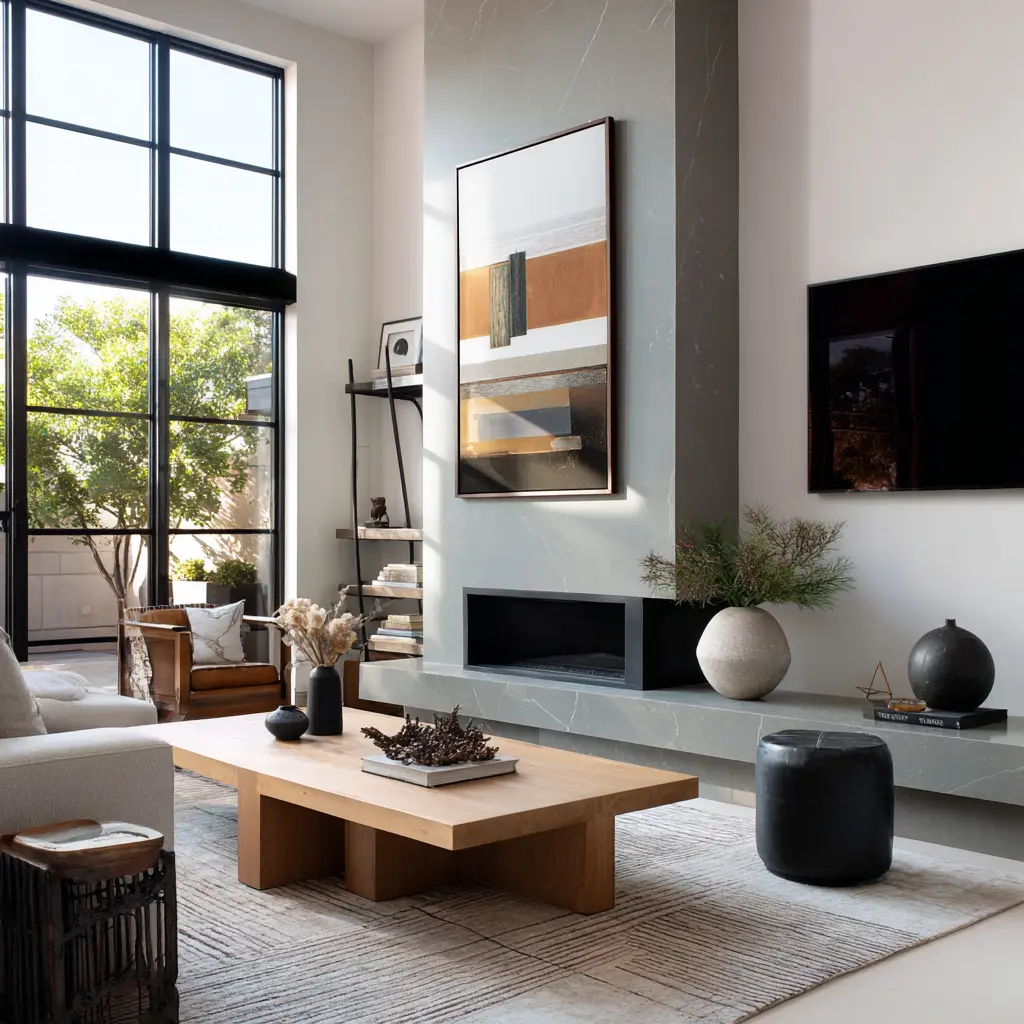 Try a Wall-Mounted TV with a Frame